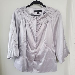 NINE WEST | Silver shawl / cover-up